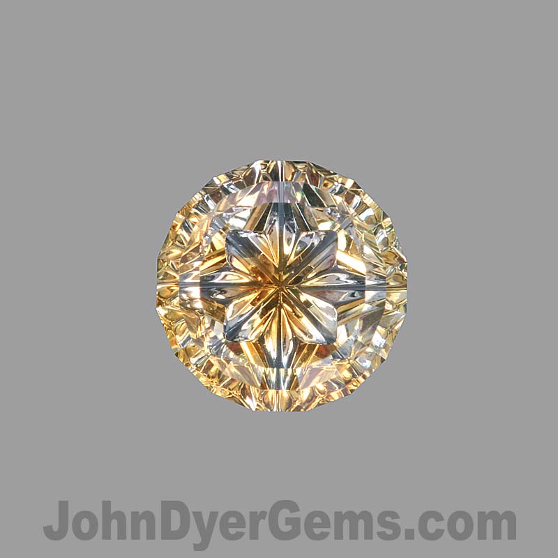 Parti Color Montana Sapphire gemstone