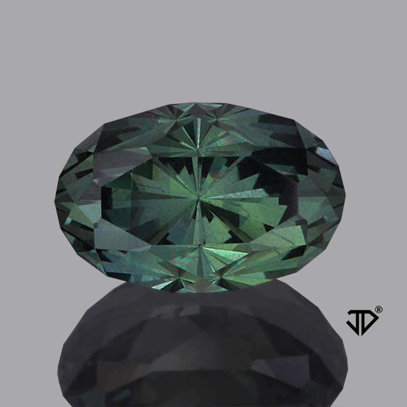 Green Australian Sapphire gemstone