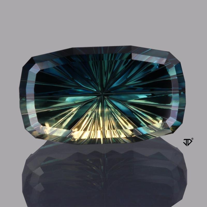 Parti Color Australian Sapphire gemstone