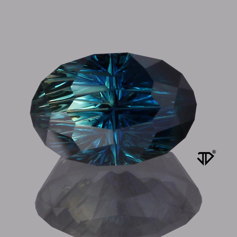 Parti Color Australian Sapphire gemstone