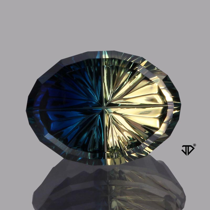 Parti Color Australian Sapphire gemstone