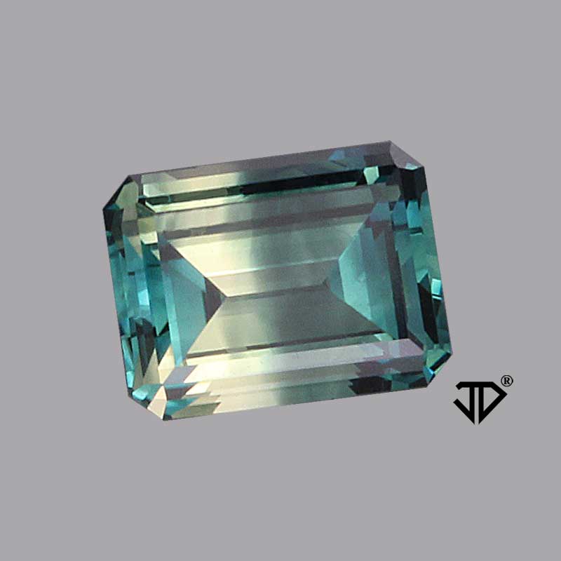 Parti Color Australian Sapphire gemstone