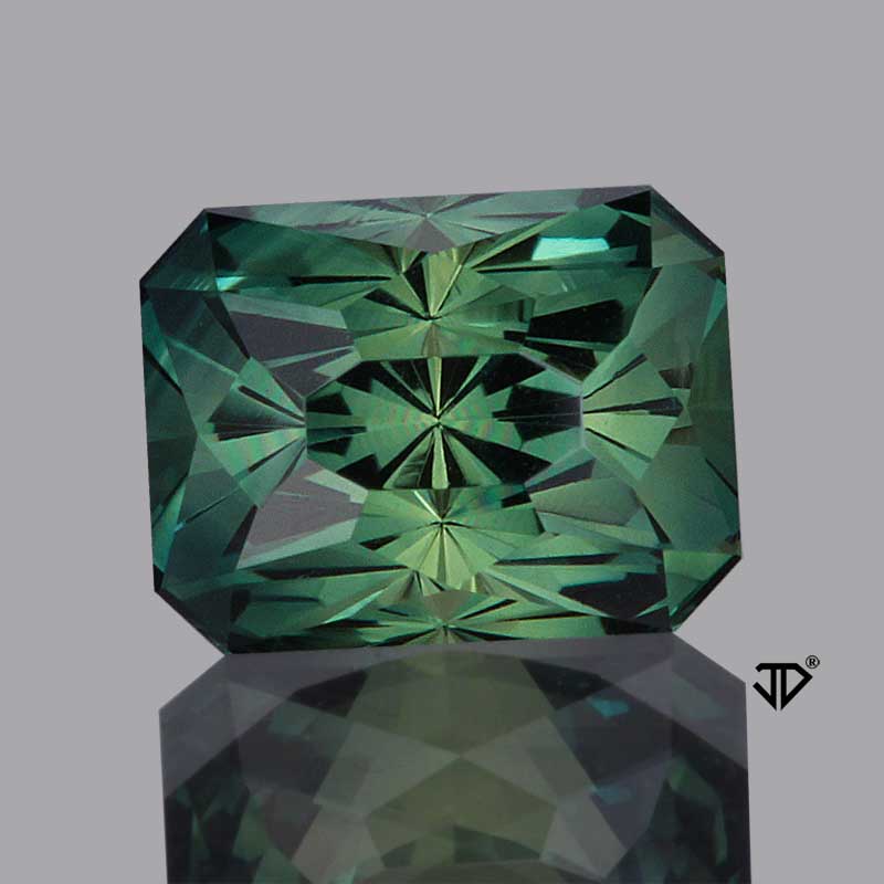 Parti Color Australian Sapphire gemstone
