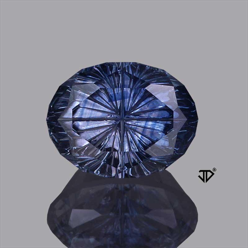 Parti Color Montana Sapphire gemstone