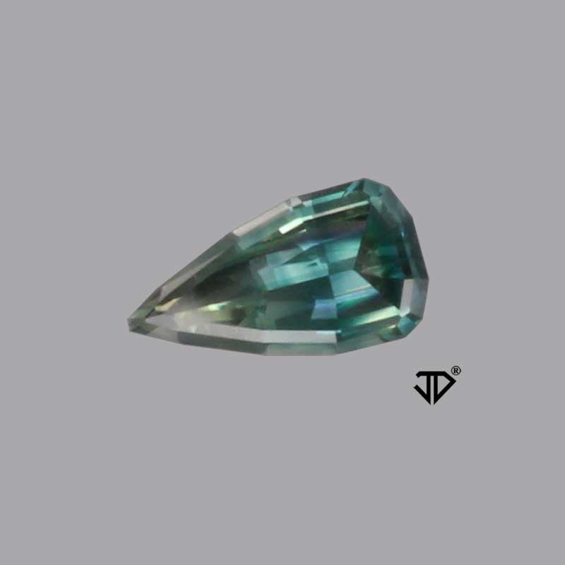 Parti Color Australian Sapphire gemstone