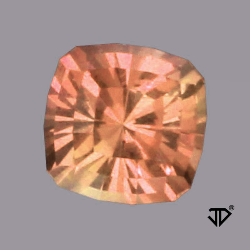 Salmon/Peach Sapphire gemstone