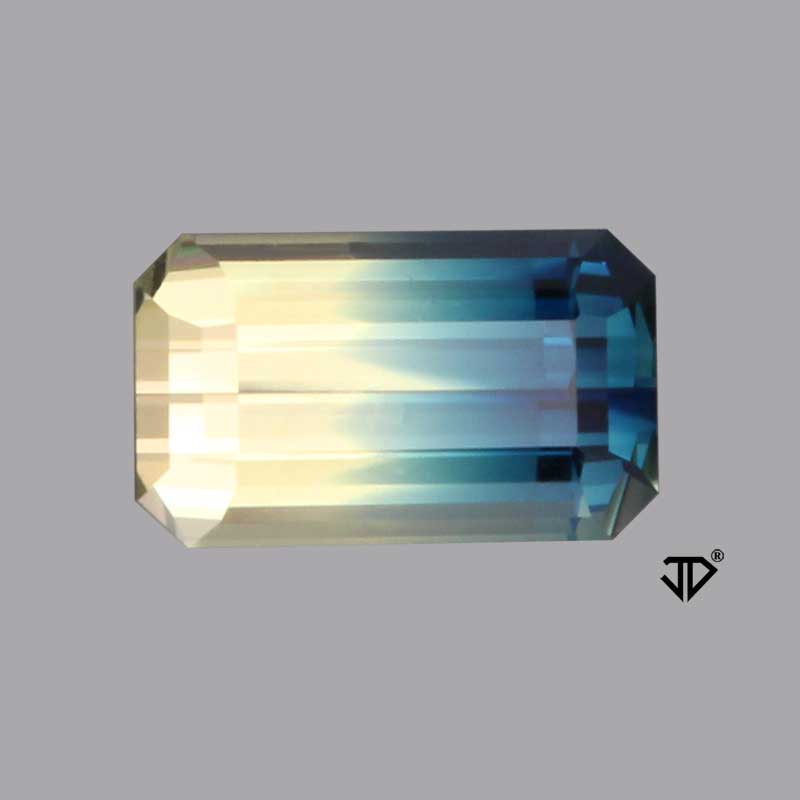 Parti Color Australian Sapphire gemstone