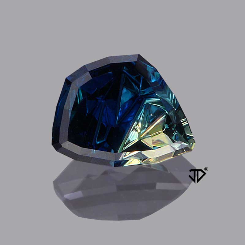 Parti Color Australian Sapphire gemstone