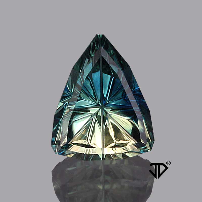 Parti Color Australian Sapphire gemstone