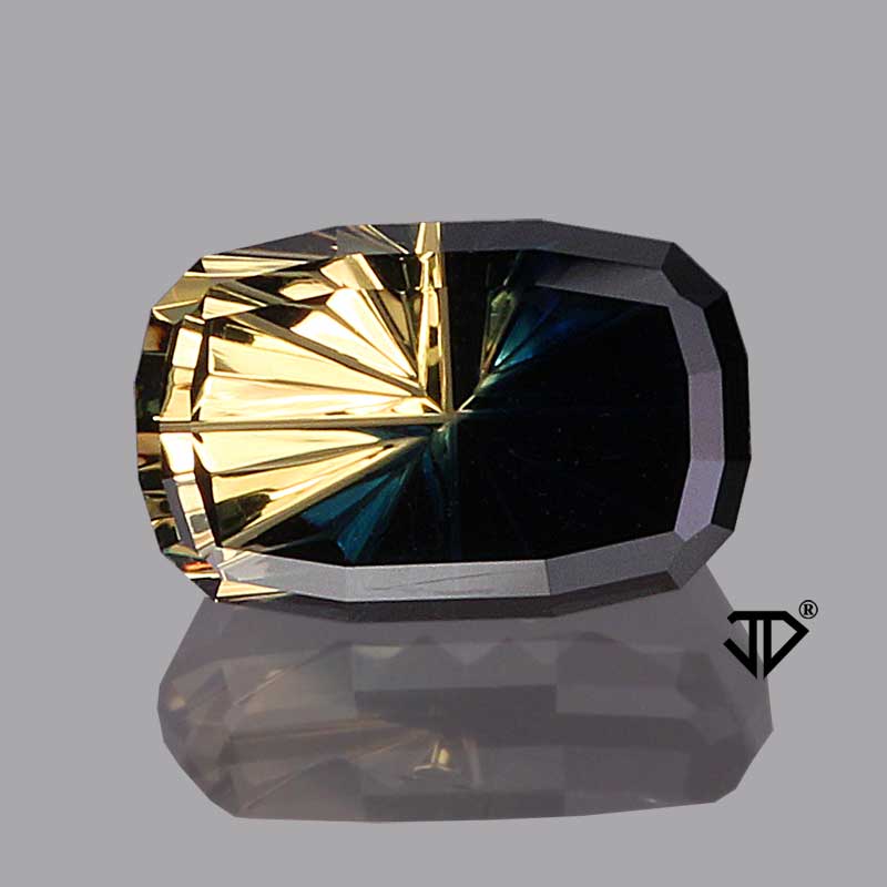 Parti Color Australian Sapphire gemstone