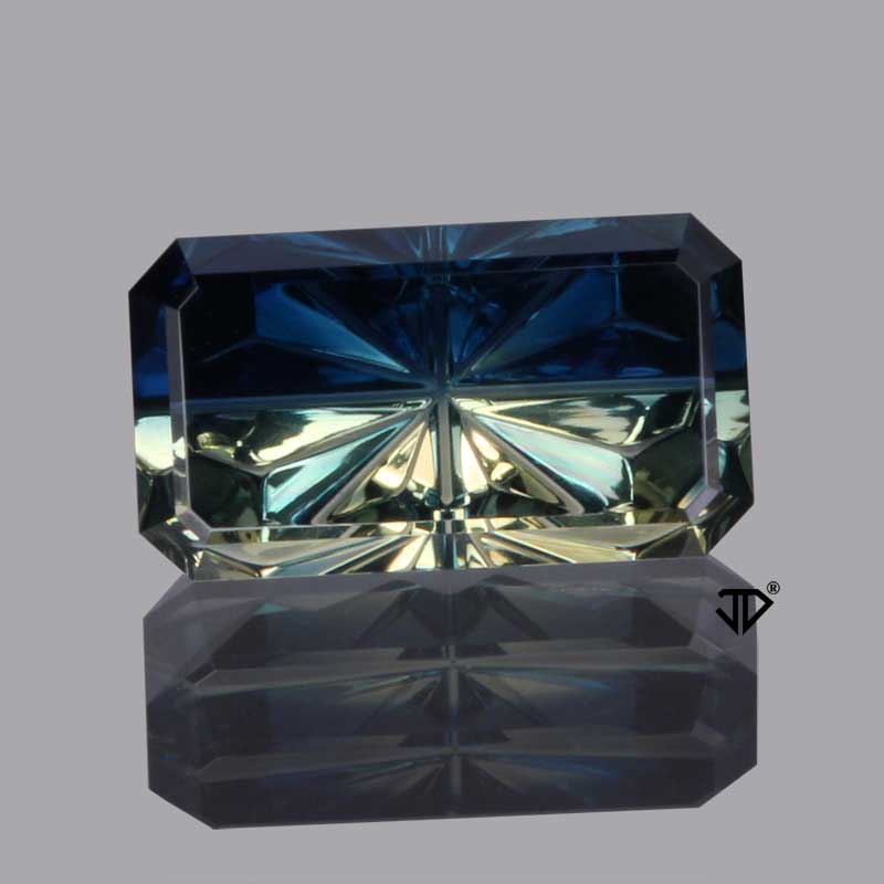 Parti Color Australian Sapphire gemstone