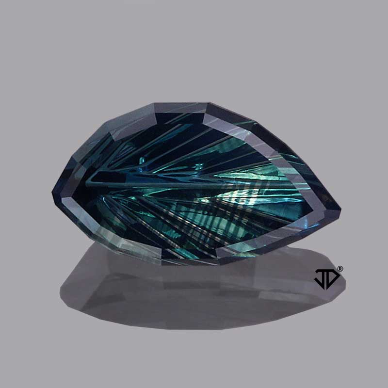 Parti Color Australian Sapphire gemstone