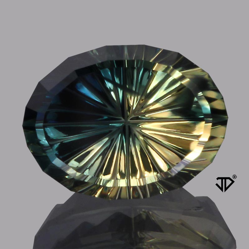 Parti Color Australian Sapphire gemstone