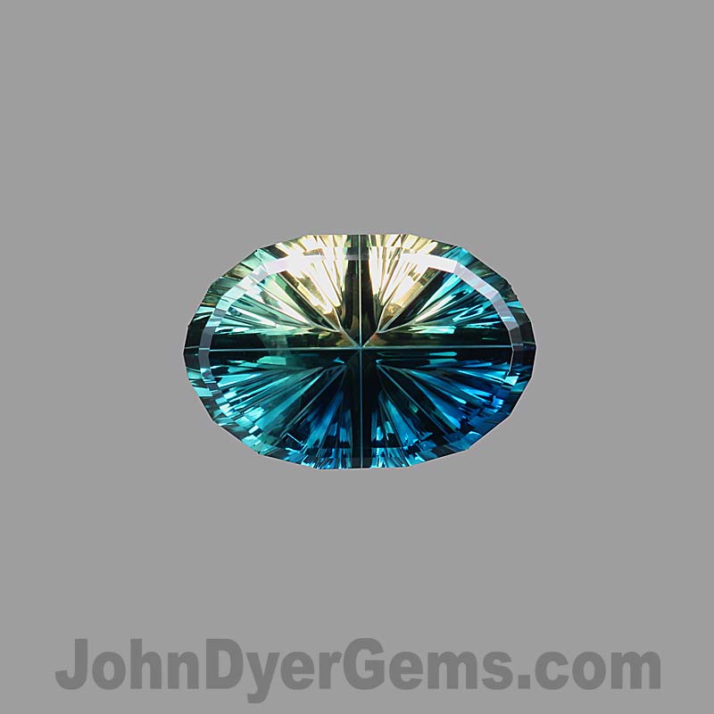 Parti Color Australian Sapphire gemstone