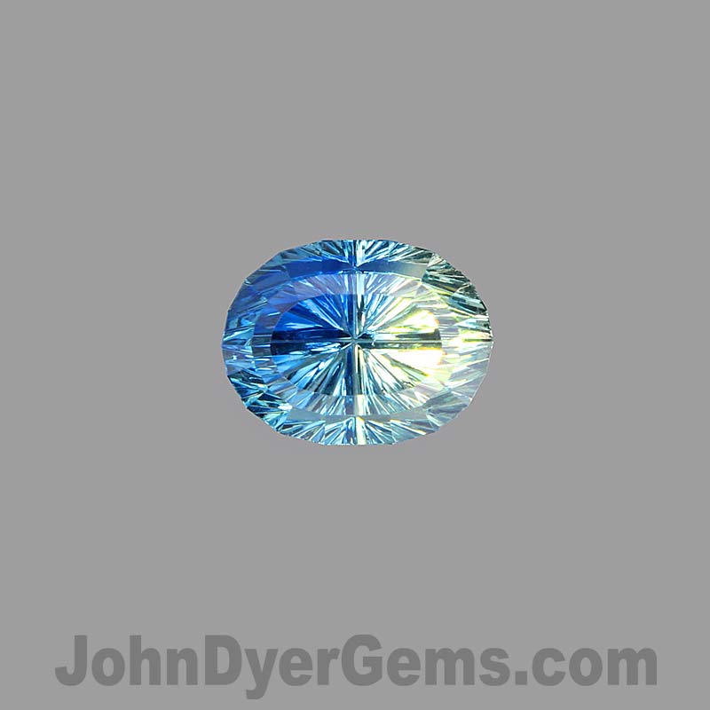 Parti Color Australian Sapphire gemstone