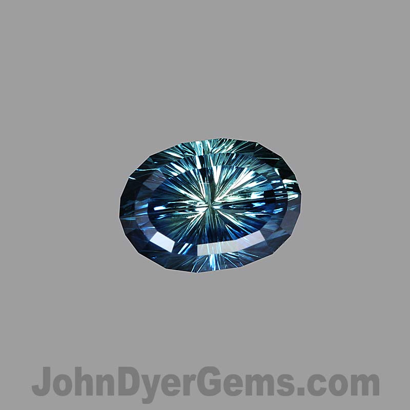 Parti Color Australian Sapphire gemstone