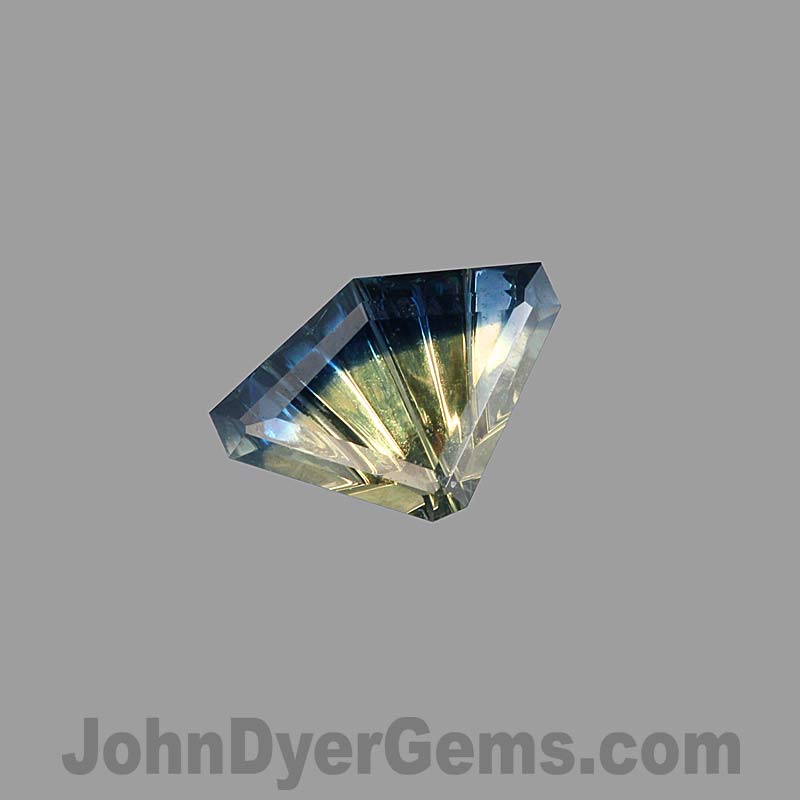 Parti Color Sapphire gemstone