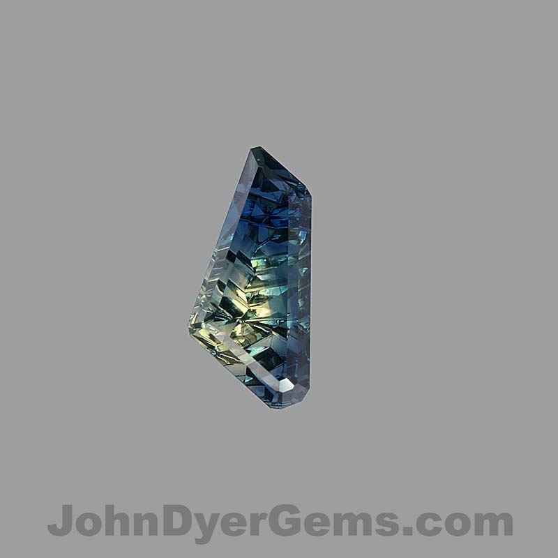 Parti Color Australian Sapphire gemstone