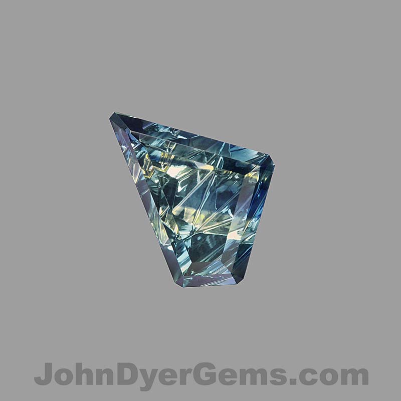 Parti Color Australian Sapphire gemstone
