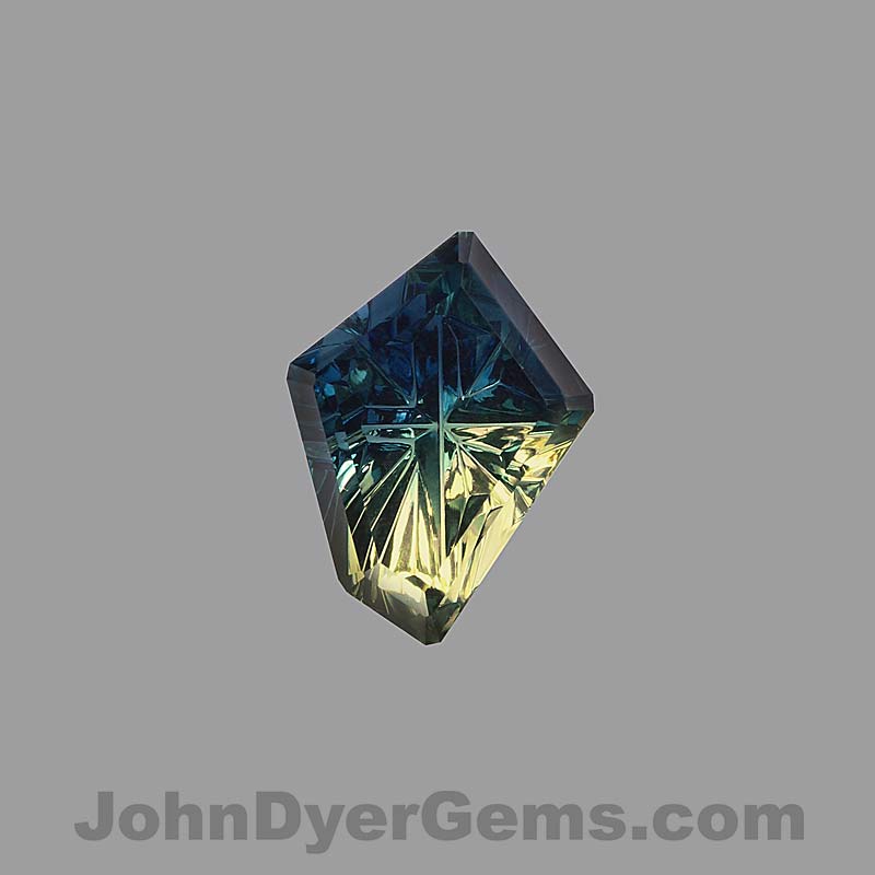 Parti Color Australian Sapphire gemstone