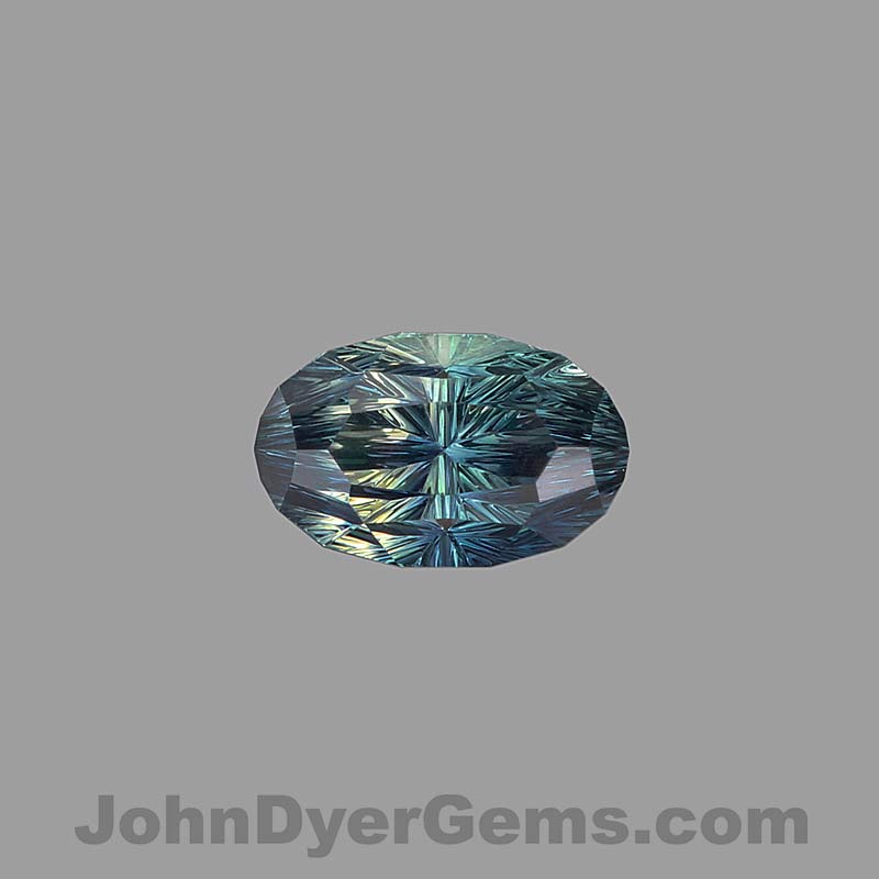Parti Color Australian Sapphire gemstone