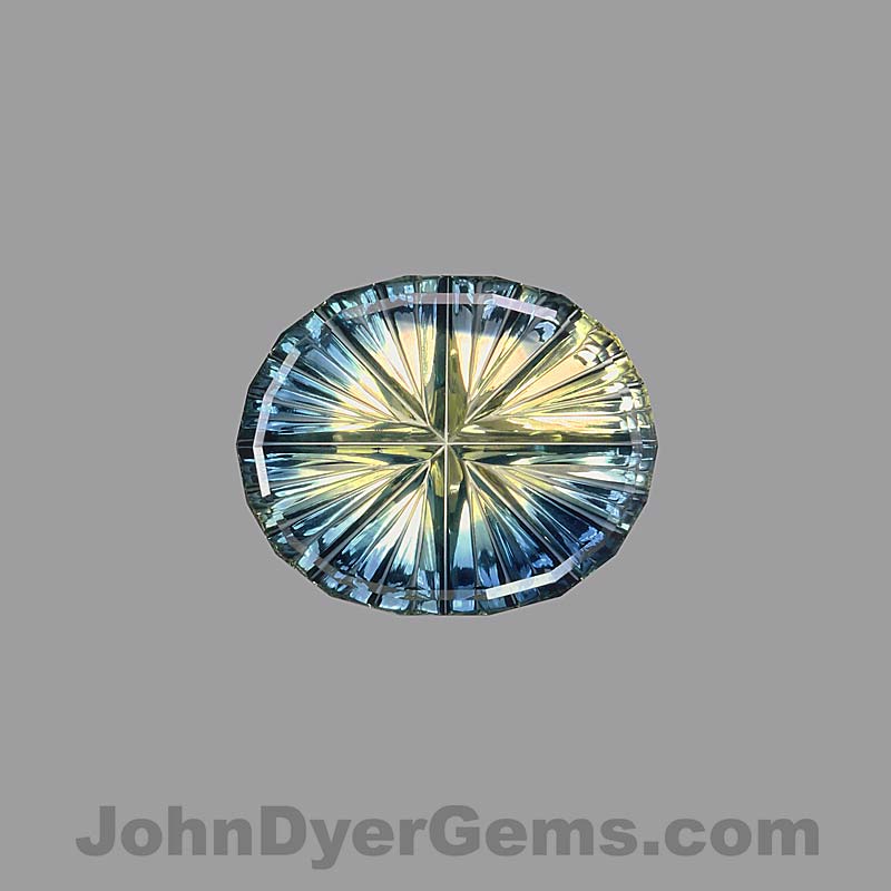 Parti Color Australian Sapphire gemstone