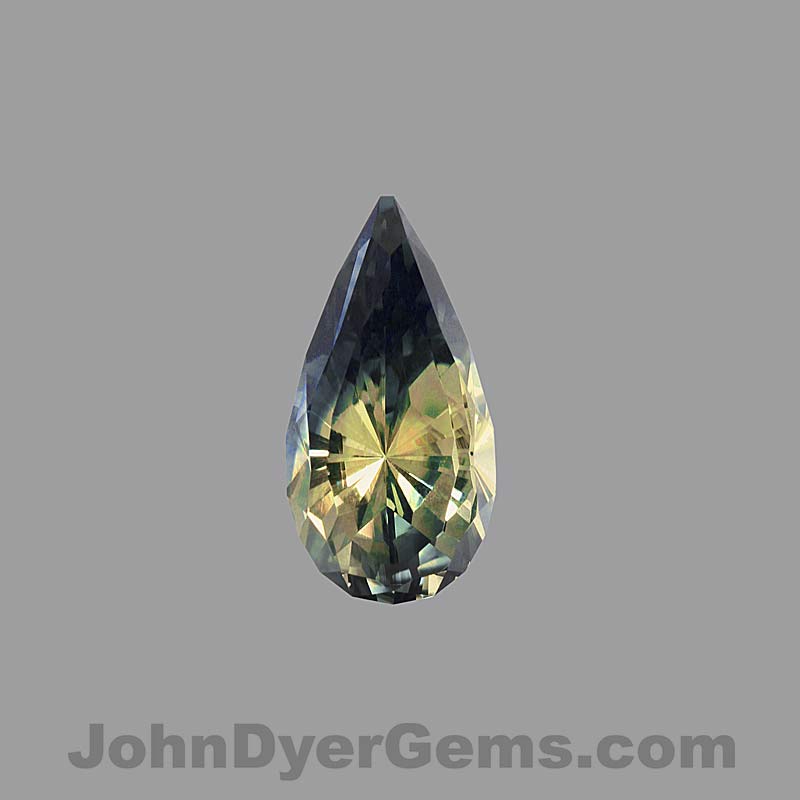 Parti Color Australian Sapphire gemstone