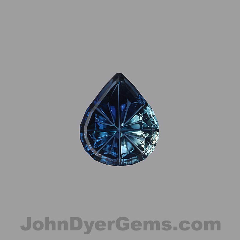 Parti Color Australian Sapphire gemstone