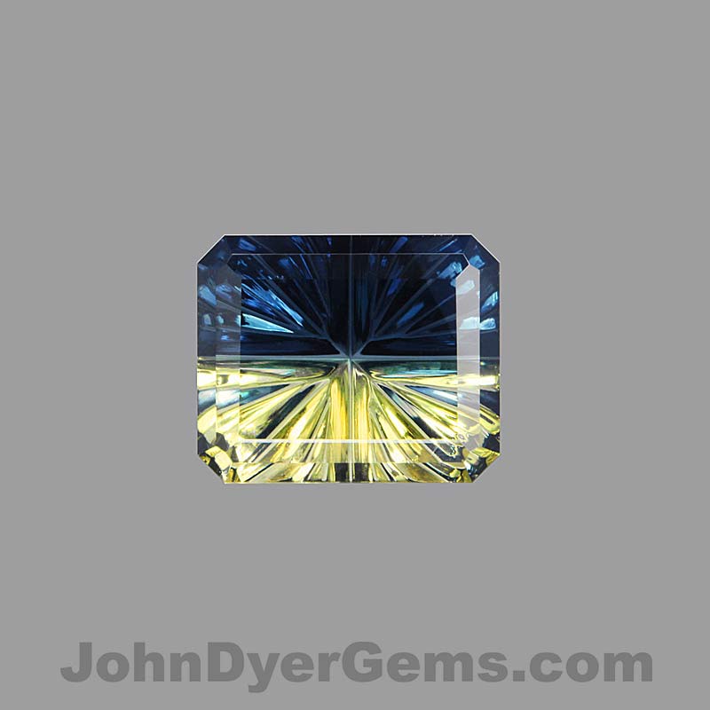 Parti Color Australian Sapphire gemstone