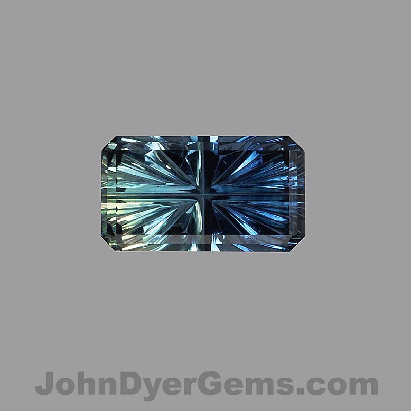 Parti Color Australian Sapphire gemstone