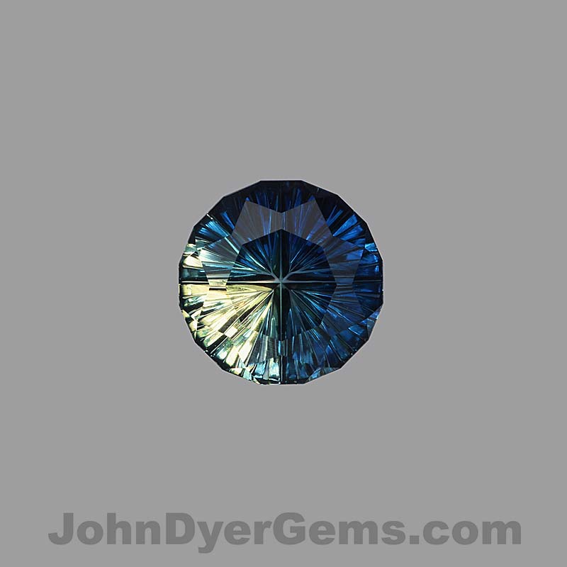 Parti Color Australian Sapphire gemstone