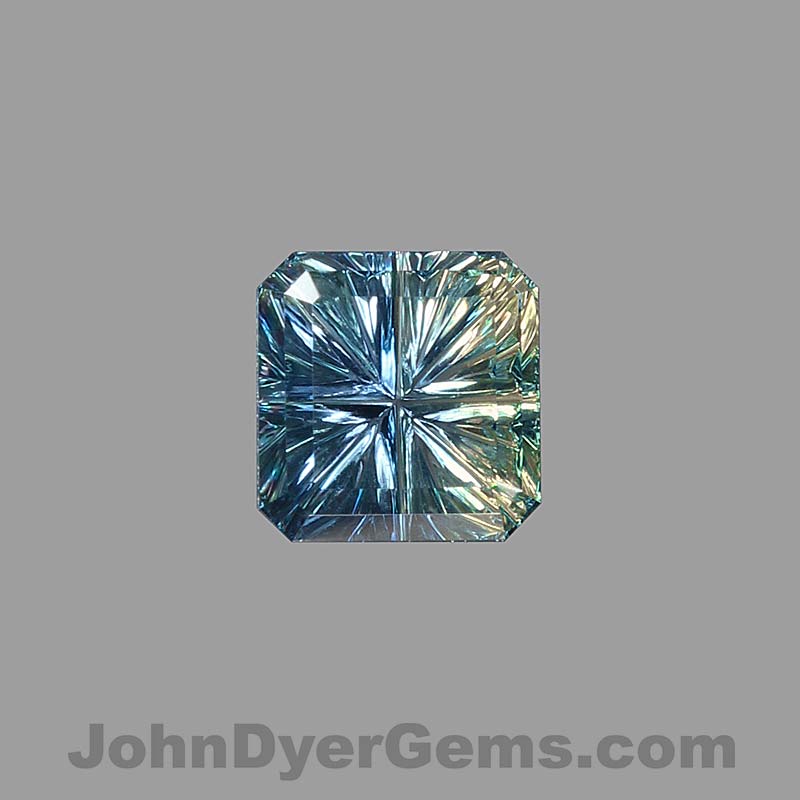 Parti Color Australian Sapphire gemstone