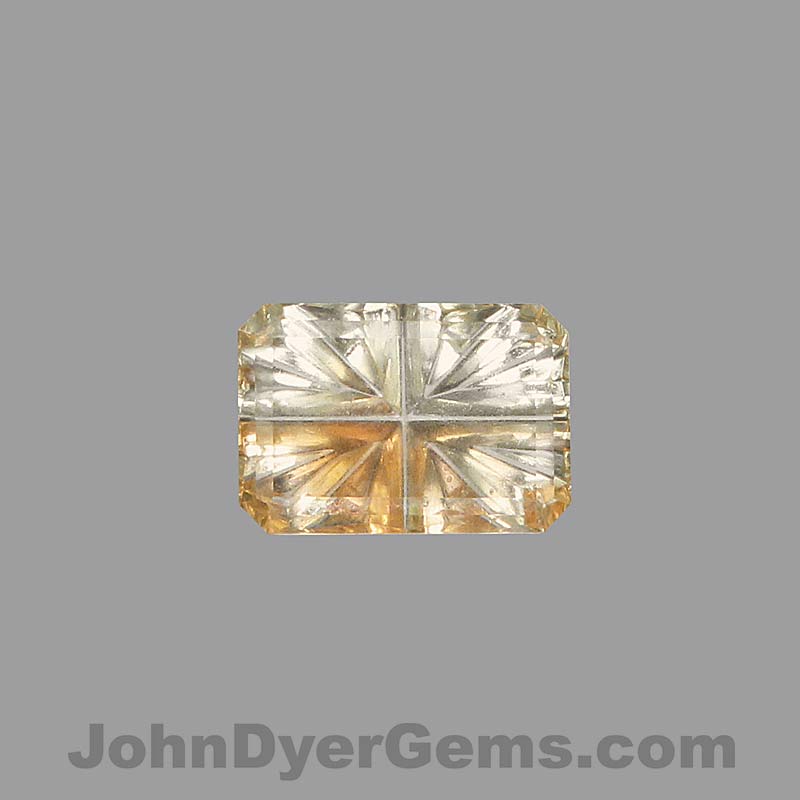 Parti Color Montana Sapphire gemstone