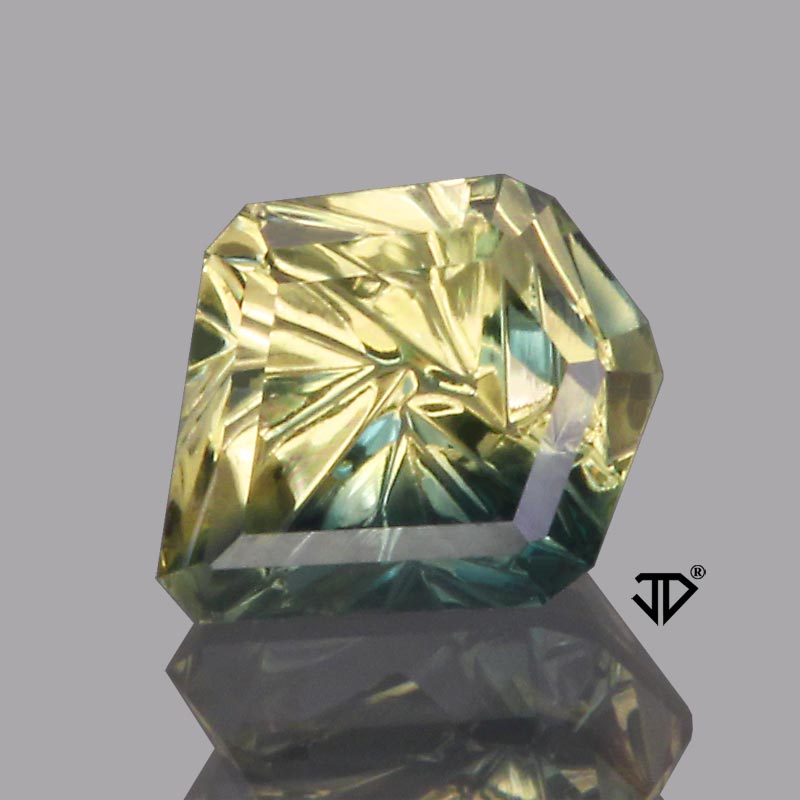 Parti Color Australian Sapphire gemstone