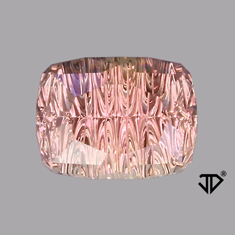 Pink/Brown Montana Sapphire gemstone