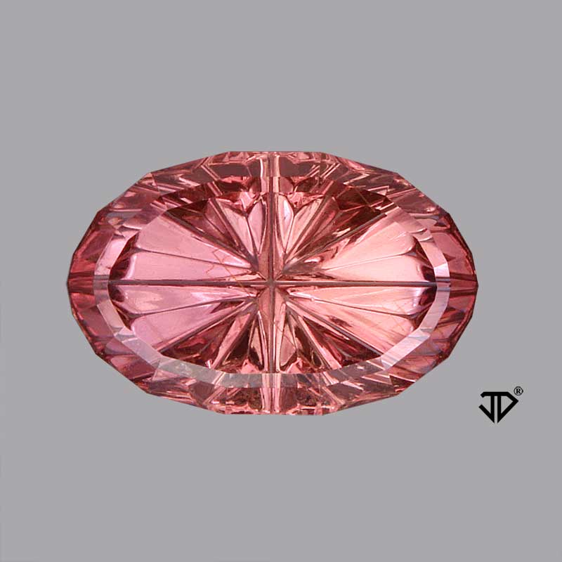 Peach Sapphire gemstone