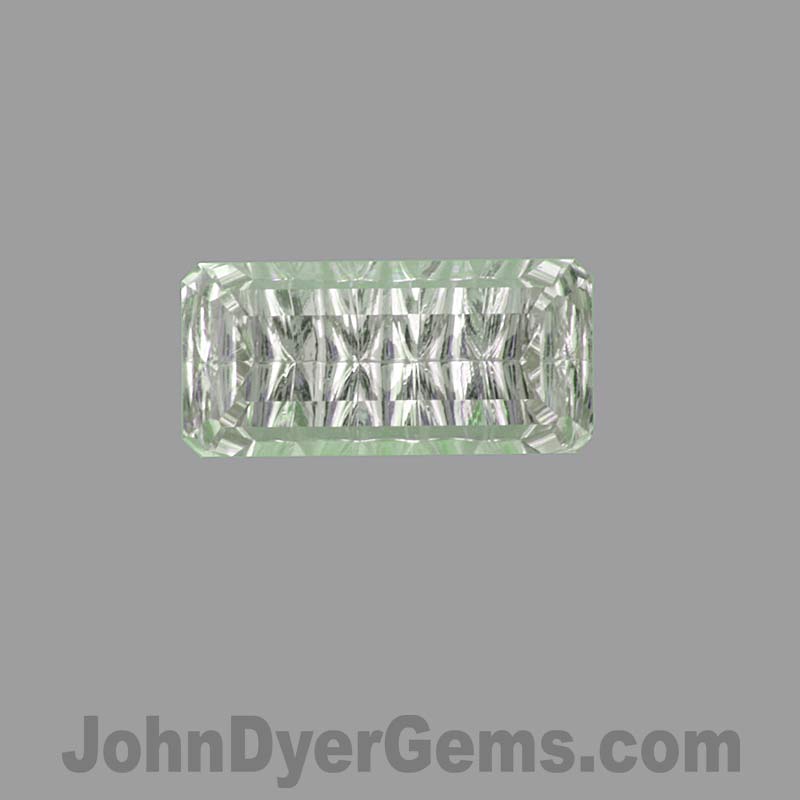 Pale Green Montana Sapphire gemstone