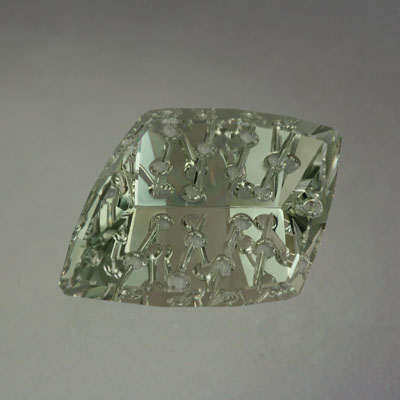  Prasiolite gemstone
