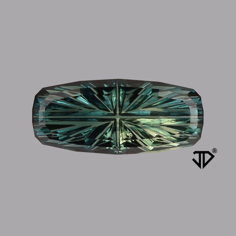 Parti Color Australian Sapphire gemstone