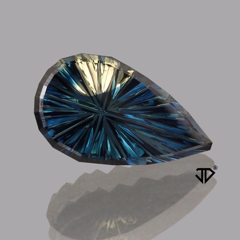 Parti Color Australian Sapphire gemstone