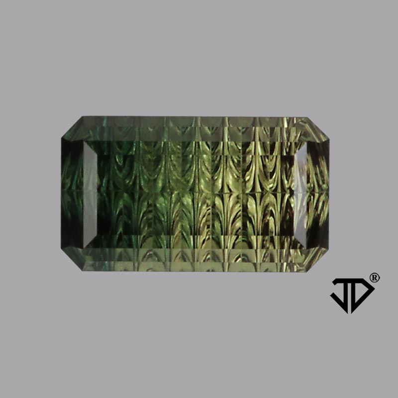 Parti Color Australian Sapphire gemstone