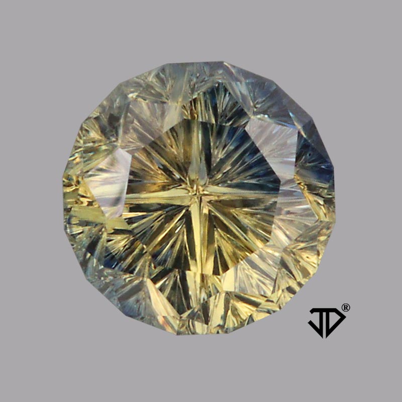 Parti Color Sapphire gemstone