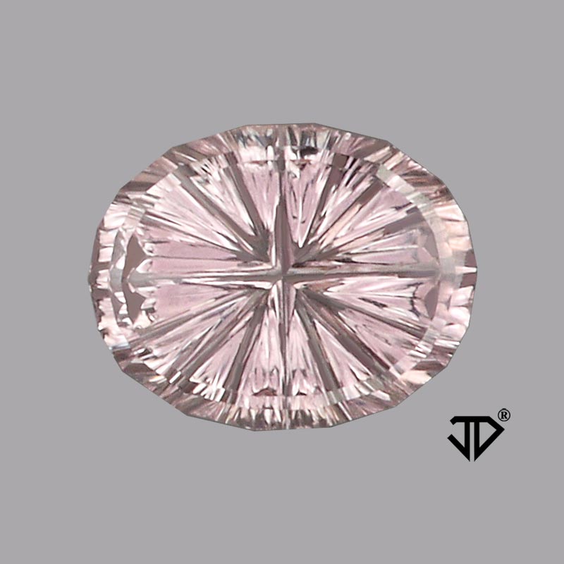 Pink/Peach Montana Sapphire gemstone