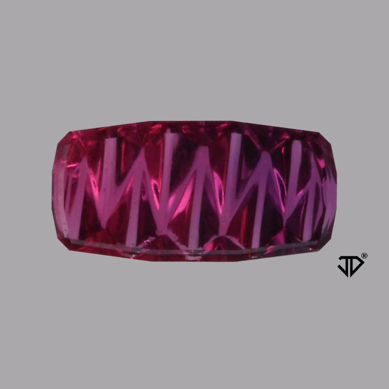Pink Parti Color Sapphire gemstone