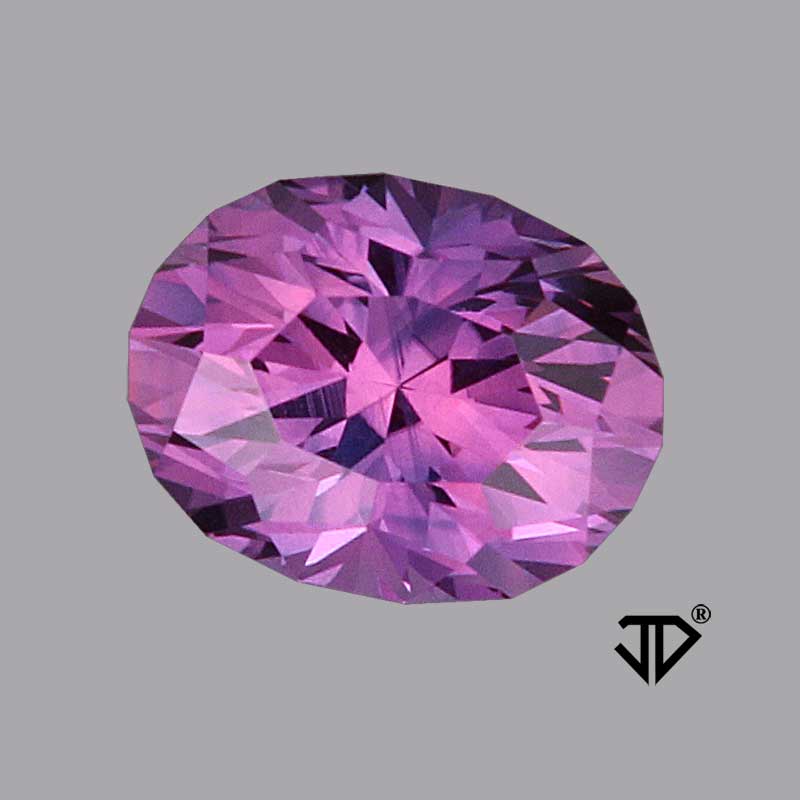Purple Montana Sapphire gemstone