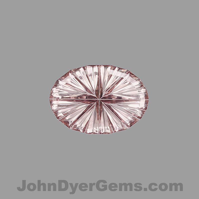Peach Pink Sapphire gemstone