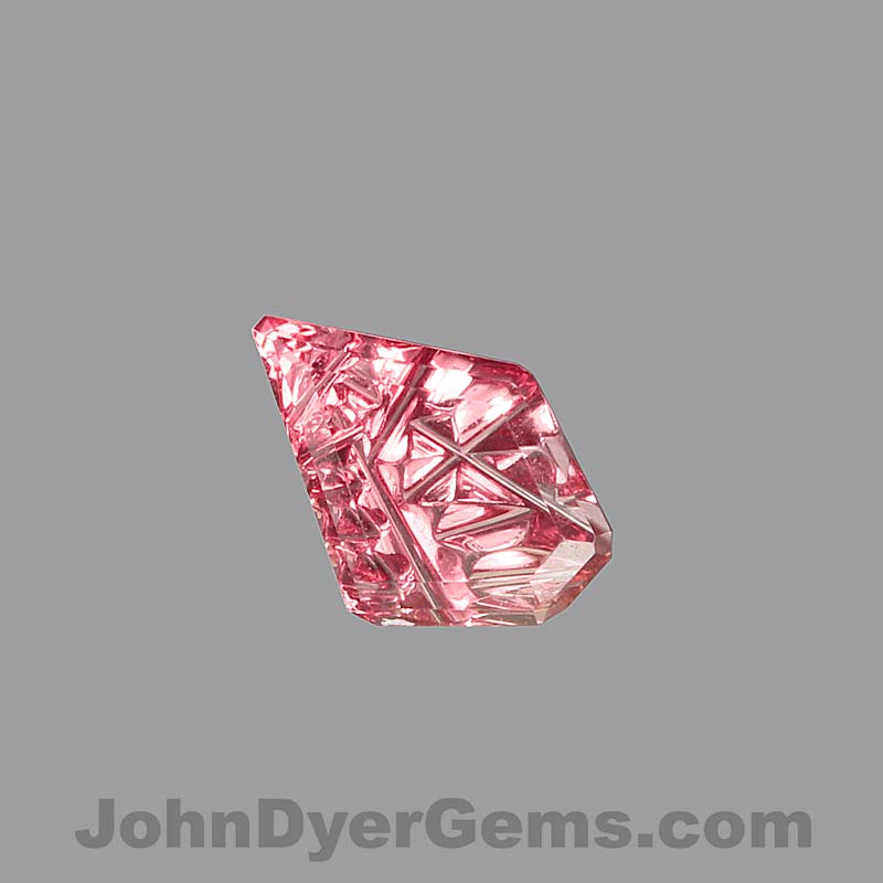 Reddish Pink Sapphire gemstone