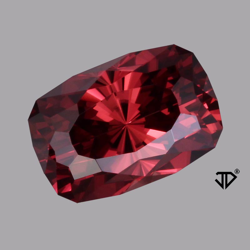 Red Zircon gemstone