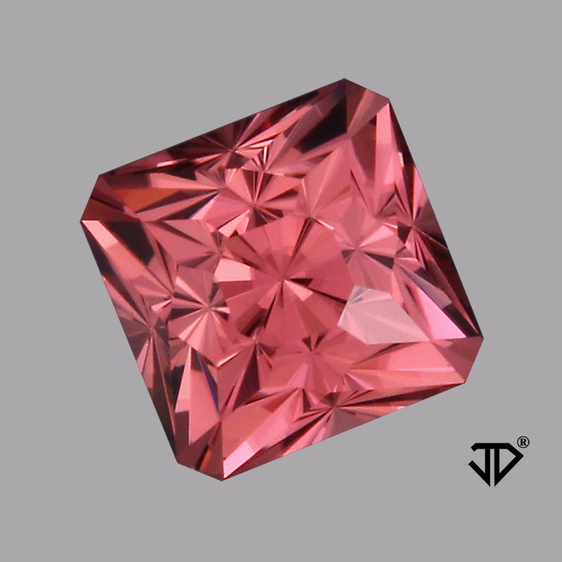 Pink Zircon Gemstone 7.43ct | John Dyer/Precious Gemstones Co. Catalog