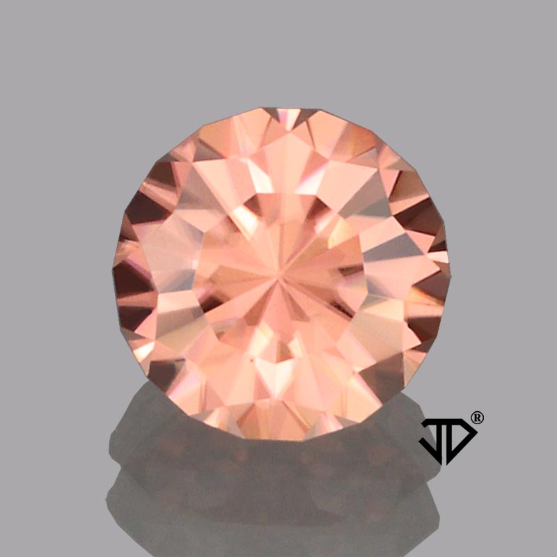 Pink/Orange Zircon gemstone
